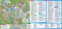 2013 Magic Kingdom Park Map