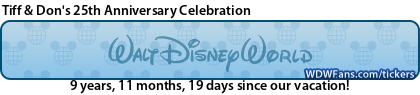 Free Disney Vacation Countdown Tickers