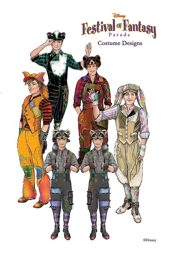 Festival of Fantasy Parade Costumes