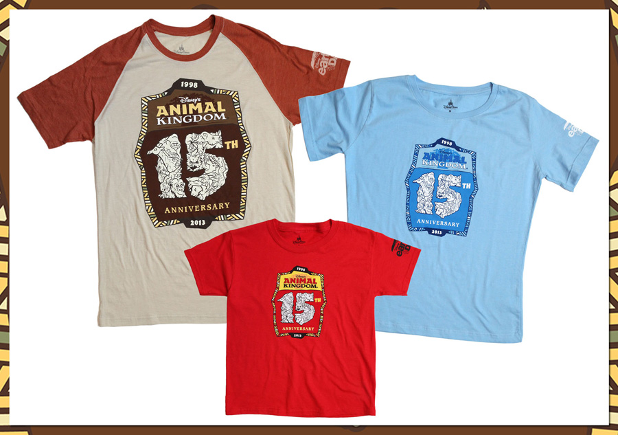 Disney's Animal Kingdom 15th Anniversary Merchandise