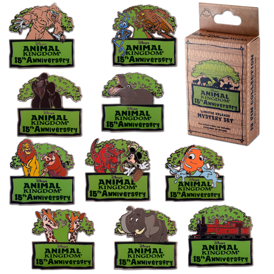 Disney's Animal Kingdom 15th Anniversary Merchandise