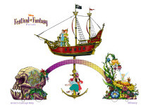 Festival of Fantasy Parade Concept Art - Photo (c) Disney