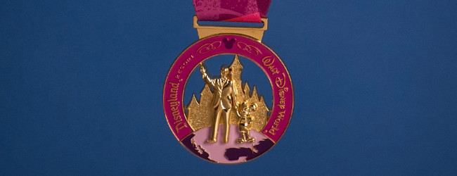 Disney Glass Slipper Challenge Medal - Closeup
