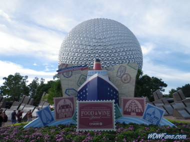 Epcot International Food and Wine Festival - Entrance