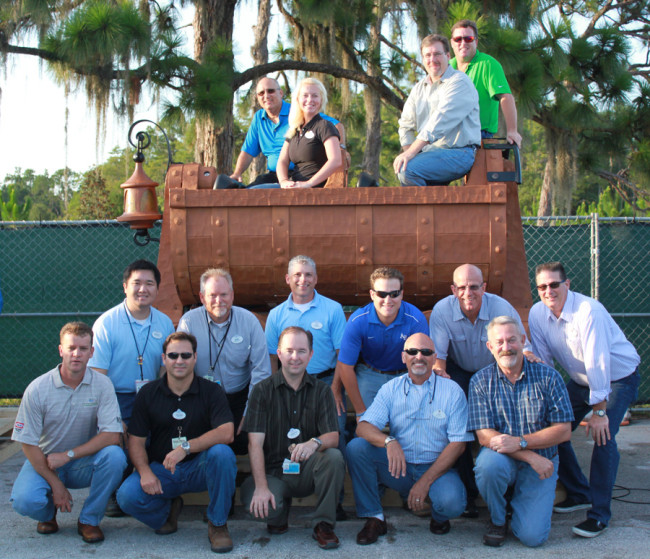 Seven Dwarfs Mine Train - First Ride Car Arrives