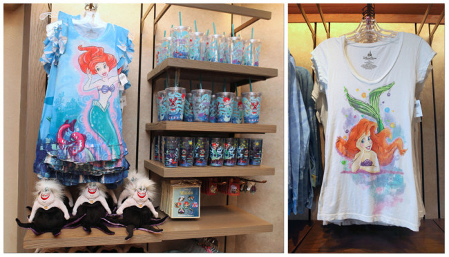 Little Mermaid Merchandise - Clothing & Cups