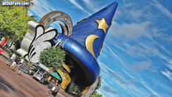 Hollywood Studios Sorcerers Hat Wallpaper