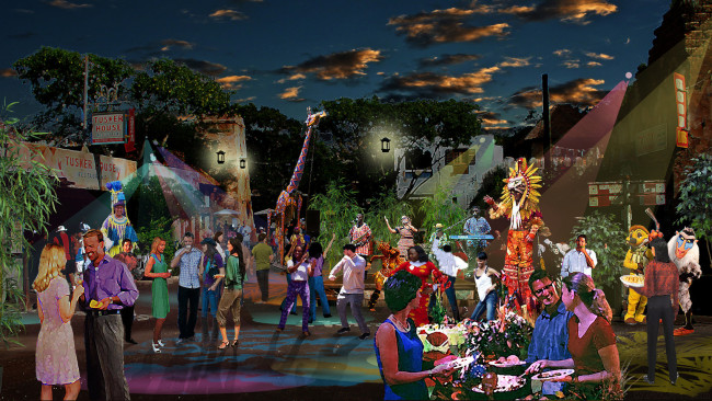 Harambe Nights and Harambe Theater at Disney's Animal Kingdom