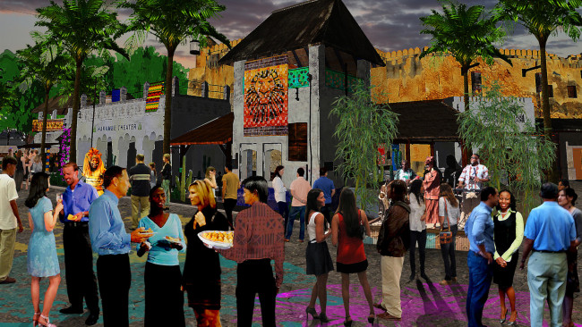 Harambe Nights and Harambe Theater at Disney's Animal Kingdom