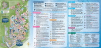2013 Hollywood Studios Park Map