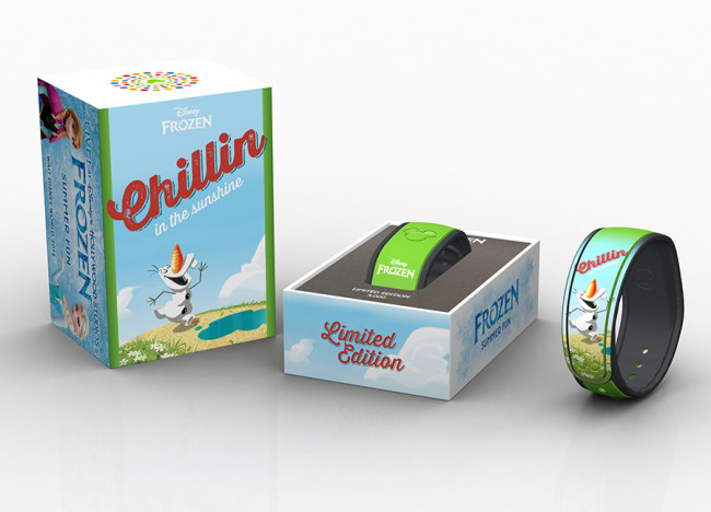 Frozen Limited Edition MagicBands at Disney's Hollywood Studios