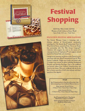 Food and Wine Festival 2012 Special Experiences