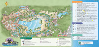 2013 Typhoon Lagoon Park Map